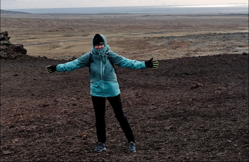 Iceland Katrin wind stillness calming down noise nature-based